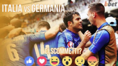 Scommesse, Italia – Germania: lo storico 4-3 pagato 150 volte la posta su Bbet