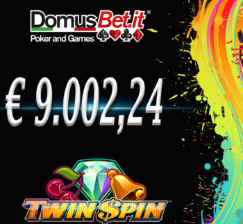 Gioco online: su Domusbet ancora una vincita importante al Casinò. In provincia di Messina vinti oltre 9mila euro