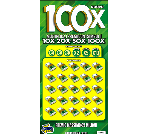 Gratta e Vinci Nuovo 100X