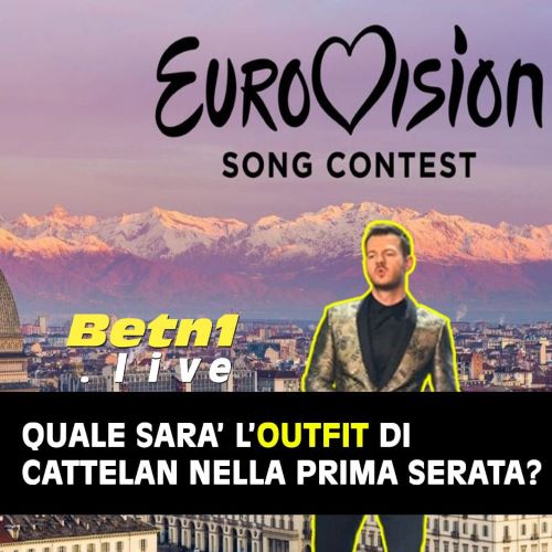 Scommesse Eurivision Song Contest: su Betn1 a 1,55 l’outfit con papillon per il conduttore Cattelan
