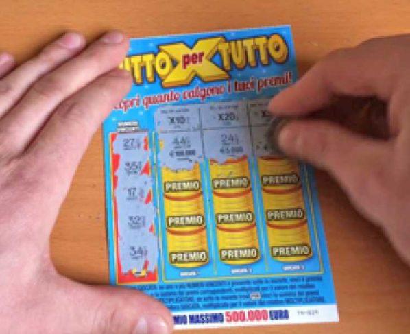 Vincita Gratta e Vinci, vinti 100 mila euro a Castelfranco Veneto (TV) con un biglietto “Tutto per tutto”