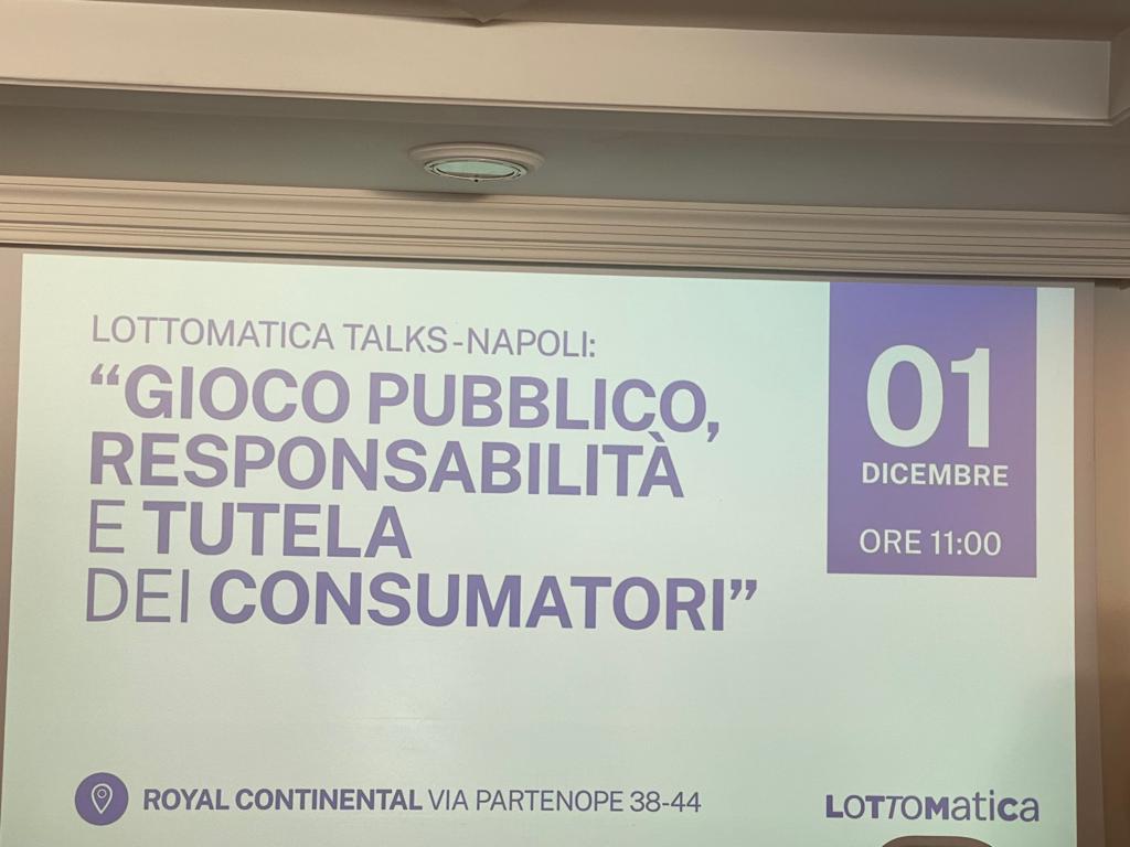lottomatica talks napoli | AGIMEG