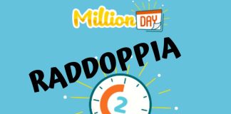 Estrazioni MillionDay e Million Day Extra: lunedì 17 aprile