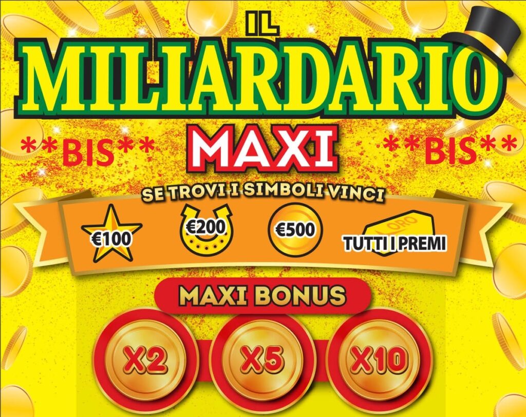 Gratta e Vinci Il Miliardario Maxi