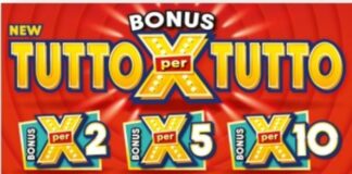 Gratta e Vinci: trova un ‘X50’ su ‘New Bonus Tutto x Tutto’ e si porta a casa una bella vincita Gratta e Vinci New Bonus Tutto x Tutto