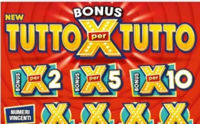 Gratta e Vinci New Bonus Tutto x Tutto