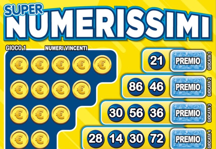 Gratta e Vinci Super Numerissimi
