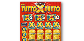 Gratta e Vinci: arriva ‘New Bonus Tutto per Tutto’ vincita massima 2 milioni di euro