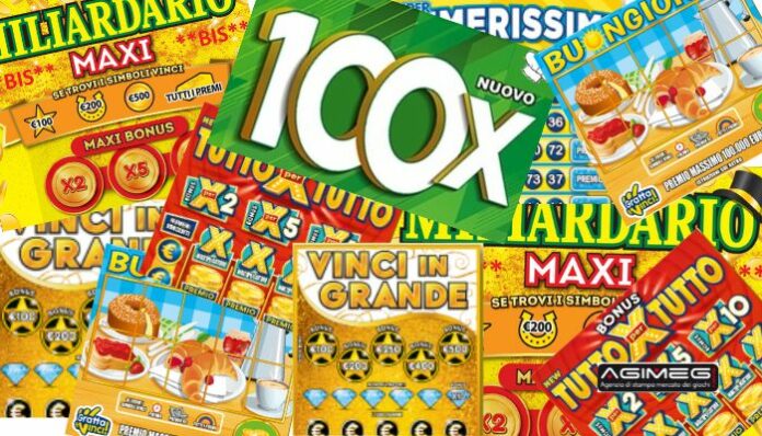 Gratta e Vinci tagliandi