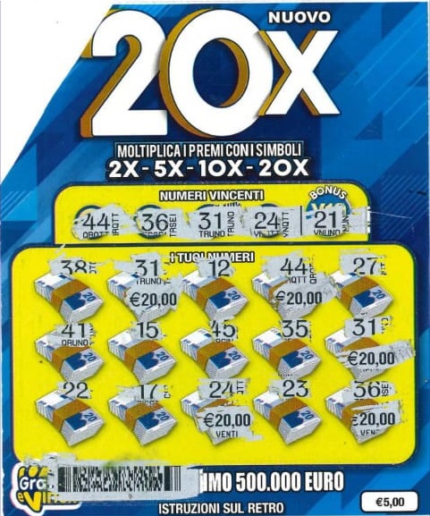 Gratta e Vinci vincita 25_10_23 | AGIMEG