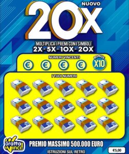 Gratta e Vinci Nuovo 20X