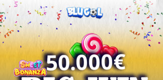 Slot online: la Dea Bendata premia Cassino con una super vincita da 50.000 euro su ‘Sweet Bonanza’