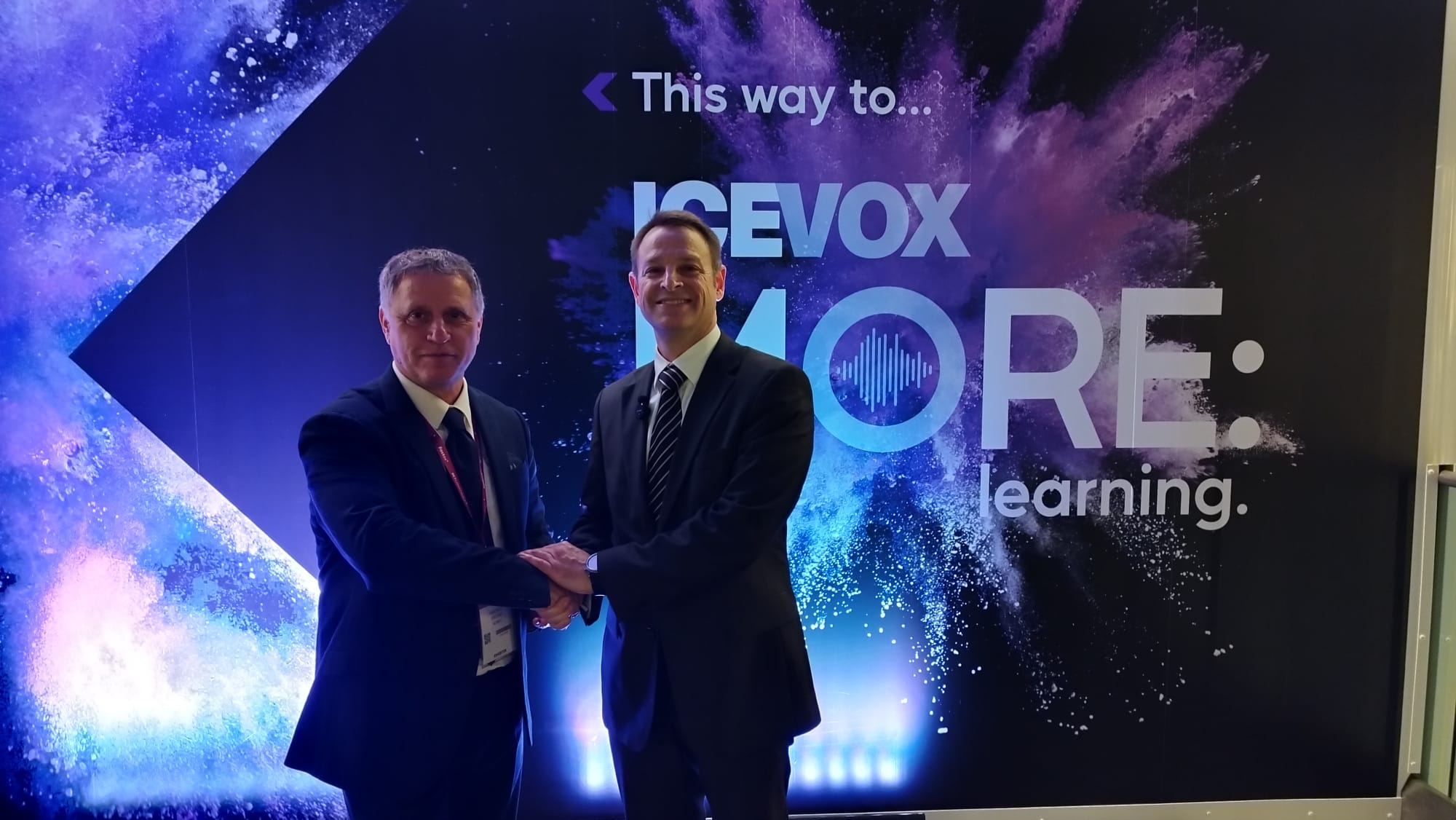 Alexander Martin, ceo SKS365 and Fabio Felici, Agimeg