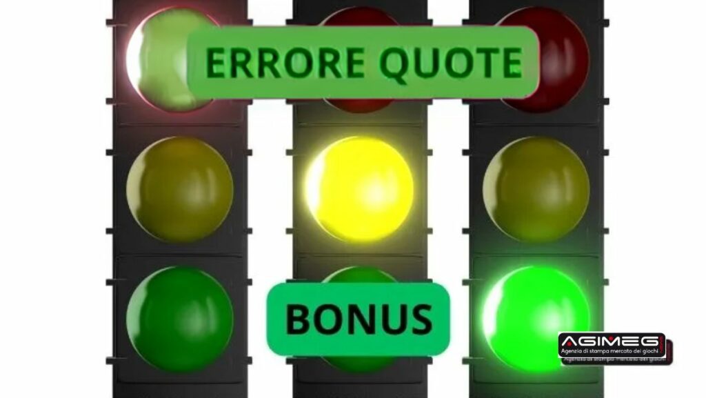 Scommesse errore quota e bonus