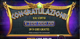 Slot online: vincita di 300.000 euro alla Gates of Olympus su Quigioco.it