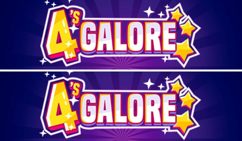 L’interfaccia di gioco “4’s Galore” - nella versione “online” e nella versione “mobile” - associata alle lotterie istantanee con partecipazione a distanza “Multiprice Delta"