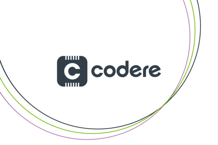 Logo società Codere bianco
