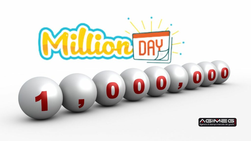 MillionDay Million Day Extra estrazione oggi diretta numeri vincenti