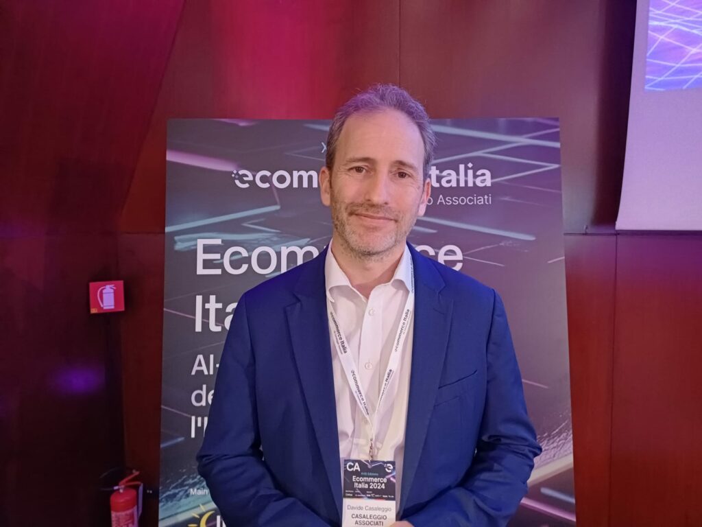presidente di Casaleggio Associati, Davide Casaleggio evento Ecommerce Italia 2024