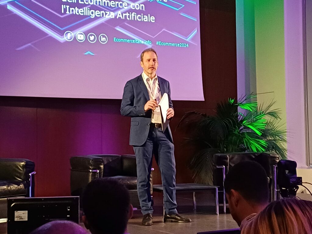 Casaleggio Davide evento Milano Ecommerce Italia 2024 Casaleggio Associati