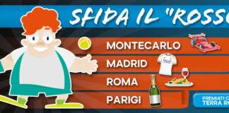 Scommesse tennis: Fantasyteam lancia “Sfida il Rosso”, fantastici premi a Montecarlo, Madrid, Roma e Parigi