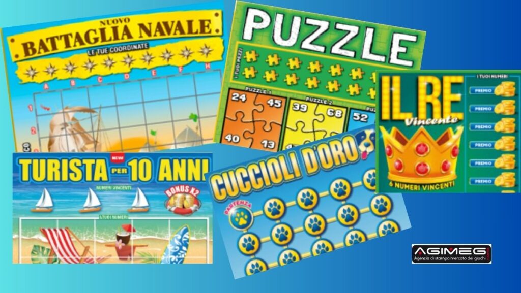 Gratta e Vinci chiusi tagliandi | AGIMEG Gratta e Vinci chiusi tagliandi