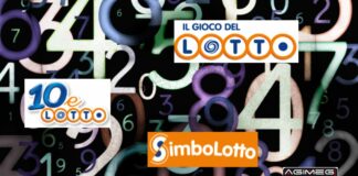 Estrazioni Lotto, 10eLotto e Simbolotto: la diretta di oggi Lotto 10eLotto Simbolotto diretta estrazioni numeri vincenti