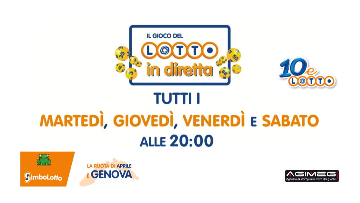 Lotto 10eLotto Simbolotto estrazioni diretta numeri vincenti