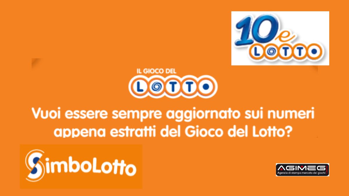 Lotto 10eLotto Simbolotto estrazioni numeri vincenti