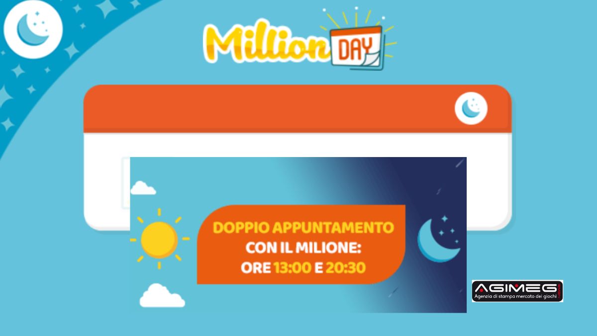 MillionDay Million Day Extra diretta estrazioni numeri vincenti