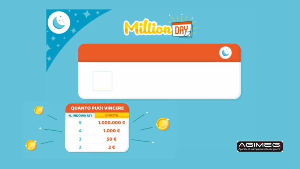 MillionDay Million Day Extra diretta estrazioni numeri vincenti