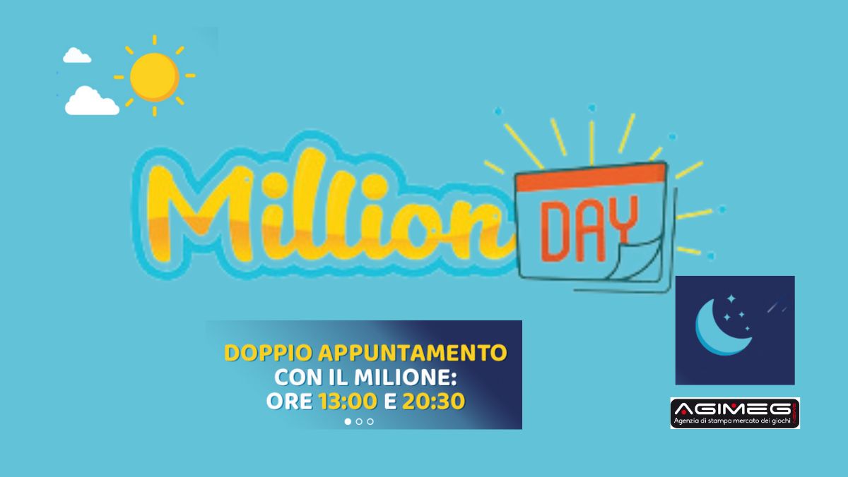 MillionDay Million Day Extra estrazioni diretta numeri vincenti