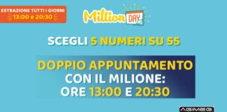 MillionDay, l’estrazione di oggi sabato 25 maggio. La diretta dei numeri vincenti MillionDay Million Day Extra estrazioni numeri vincenti