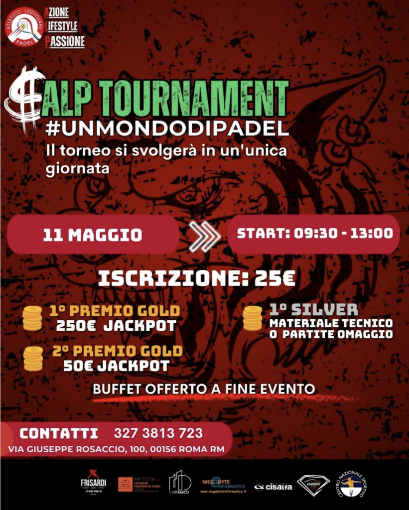 Atletico Lodigiani Padel Alp Tournament