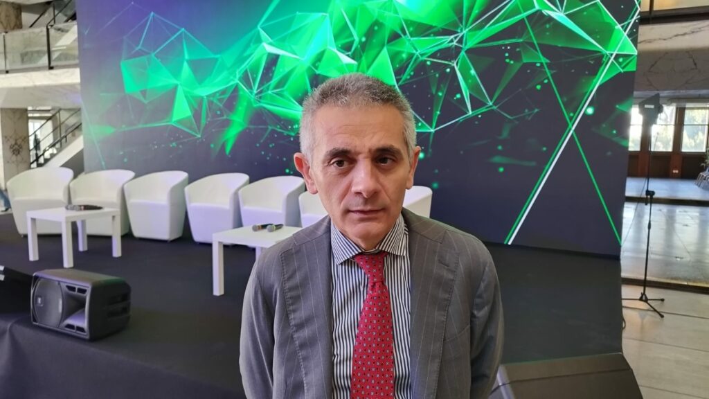 Michele Sessa Direttore Affari Istituzionali di Snaitech all'IGE Roma