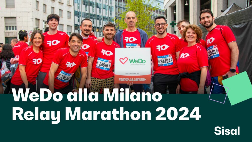 Sisal, WeDo alla Milano Relay Marathon 2024