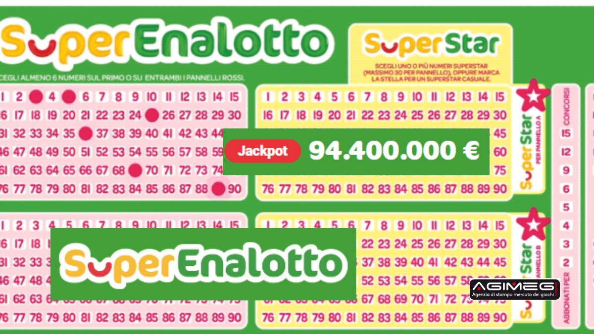 SuperEnalotto SuperStar estrazioni numeri vincenti diretta