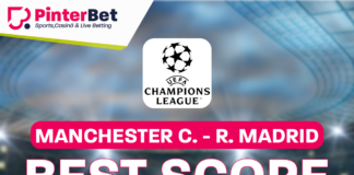 Champions, Best Score tra City e Real con PinterBet Scommesse Pinterbet City Real Best Score