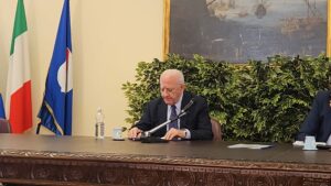 Vincenzo De Luca presidente Campania