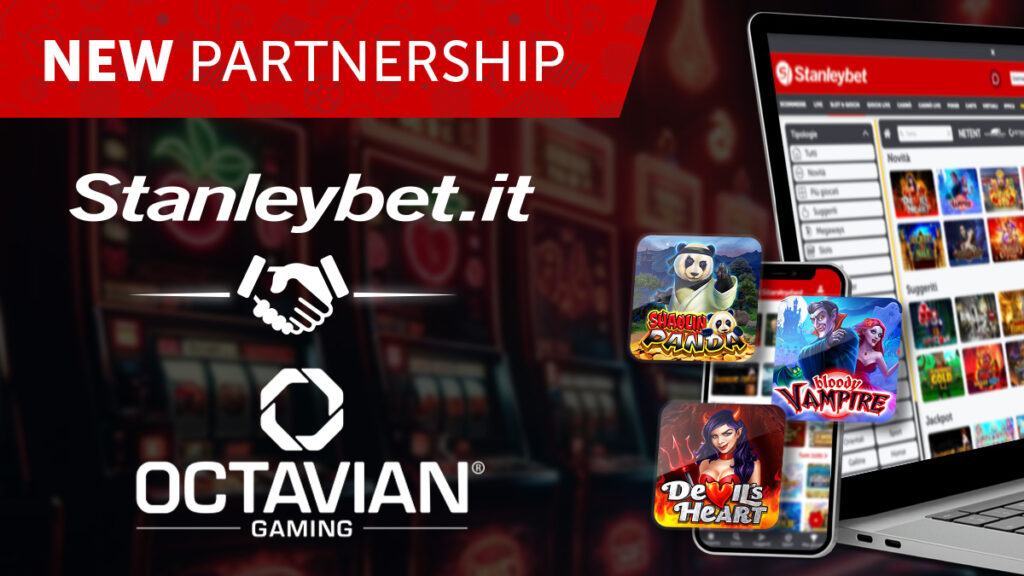 Gioco online nuova partnership tra Stanleybet.it e Octavian Gaming | AGIMEG Gioco online nuova partnership tra Stanleybet.it e Octavian Gaming