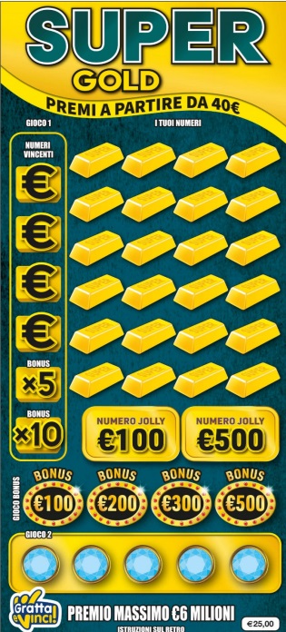 Gratta e Vinci Super Gold