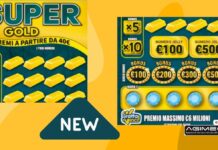 Gratta e Vinci nuovo tagliando Super Gold