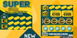 Gratta e Vinci “Super Gold”: vinti 6 milioni di euro a Marmirolo Gratta e Vinci nuovo tagliando Super Gold