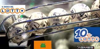 Lotto 10eLotto Simbolotto Numero Oro estrazioni diretta numeri vincenti