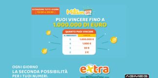 MillionDay, l’estrazione di oggi giovedì 11 luglio. La diretta dei numeri vincenti MillionDay Million Day Extra diretta estrazioni numeri vincenti