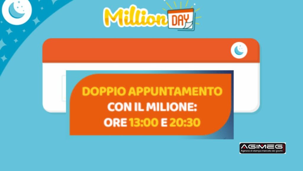 MillionDay Million Day Extra estrazioni diretta numeri vincenti