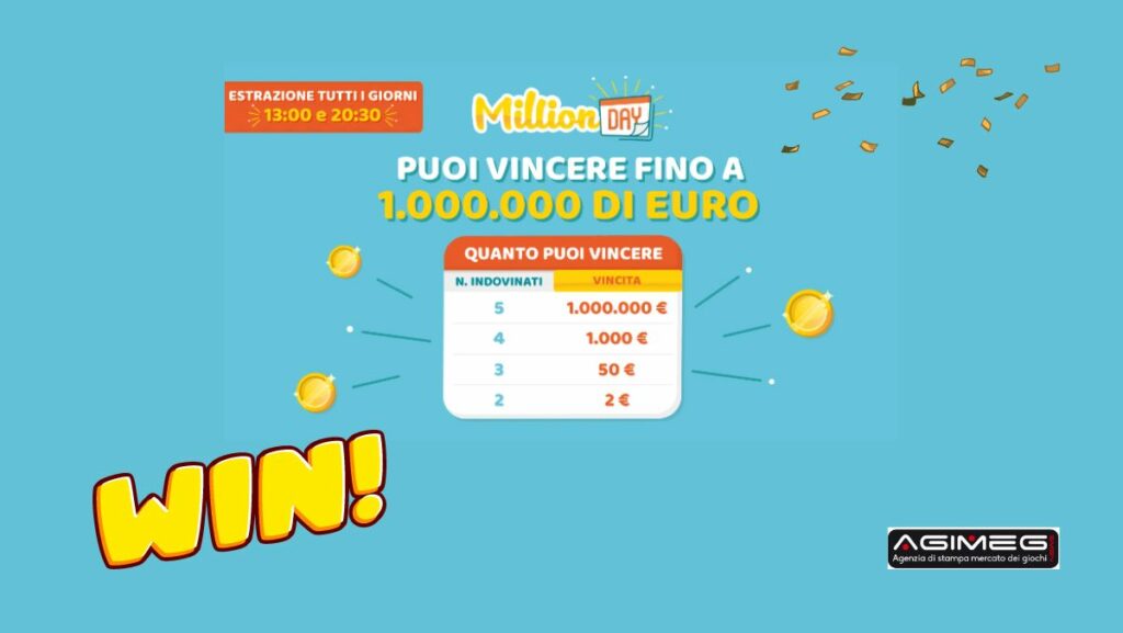 MillionDay Million Day Extra estrazioni diretta numeri vincenti