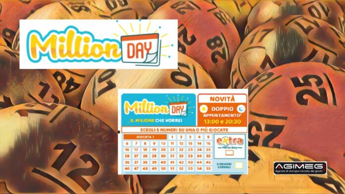 MillionDay Million Day Extra numeri vincenti diretta estrazioni MillionDay Million Day Extra numeri vincenti diretta estrazioni