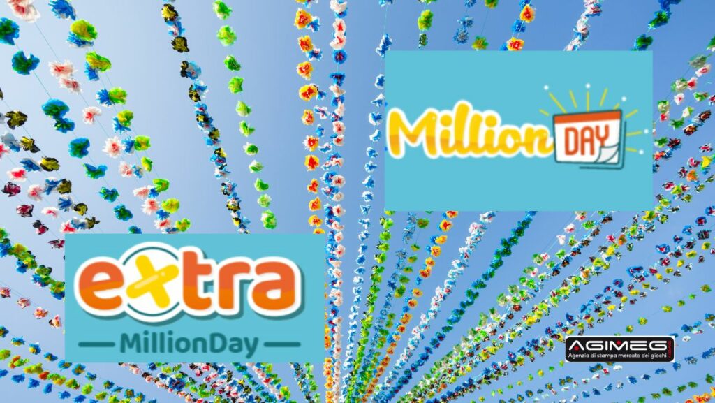 MillionDay Million Day Extra numeri vincenti estrazioni diretta | AGIMEG MillionDay Million Day Extra numeri vincenti estrazioni diretta