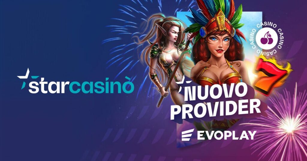 StarCasinò nuova partnership con Evoplay